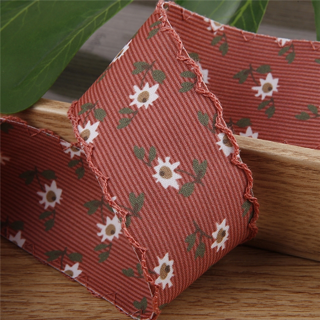 small daisy moon ribbon printed ribbon