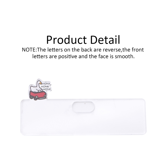 acrylic printed transparent acrylic pendant