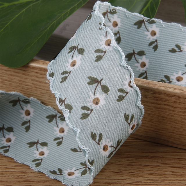 small daisy moon ribbon printed ribbon