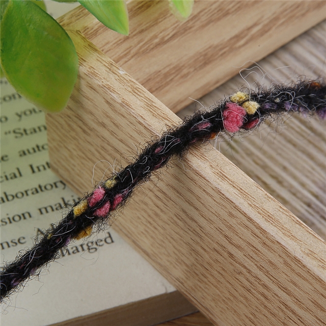 polyester rainbow bean plush ribbon