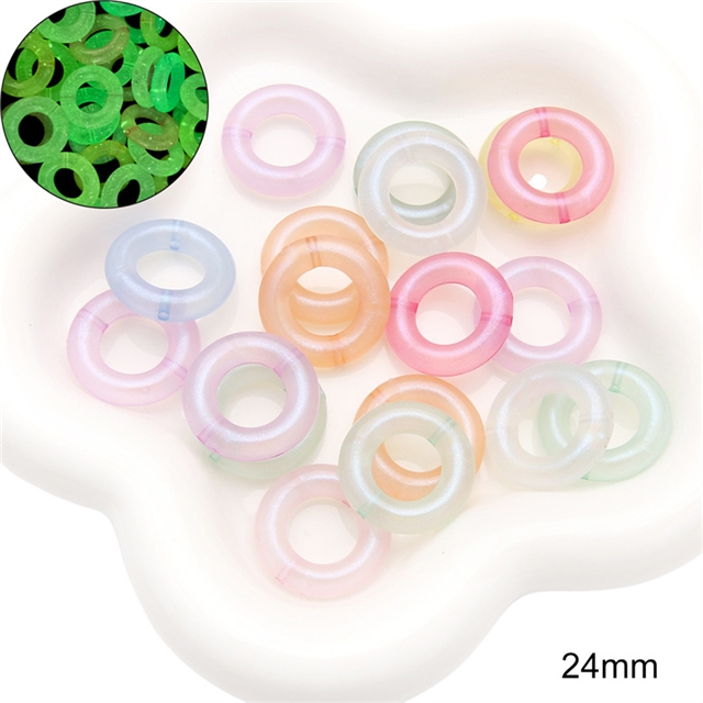 acrylic mixed iuminous jelly with fine shimmering mermaid and acrylic beads (20g/pack)