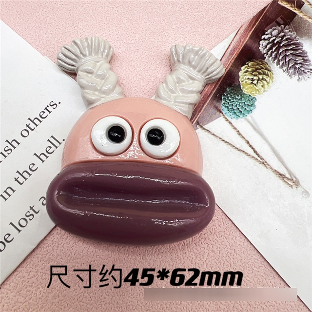 resin cartoon character series  large 3d resin accessories