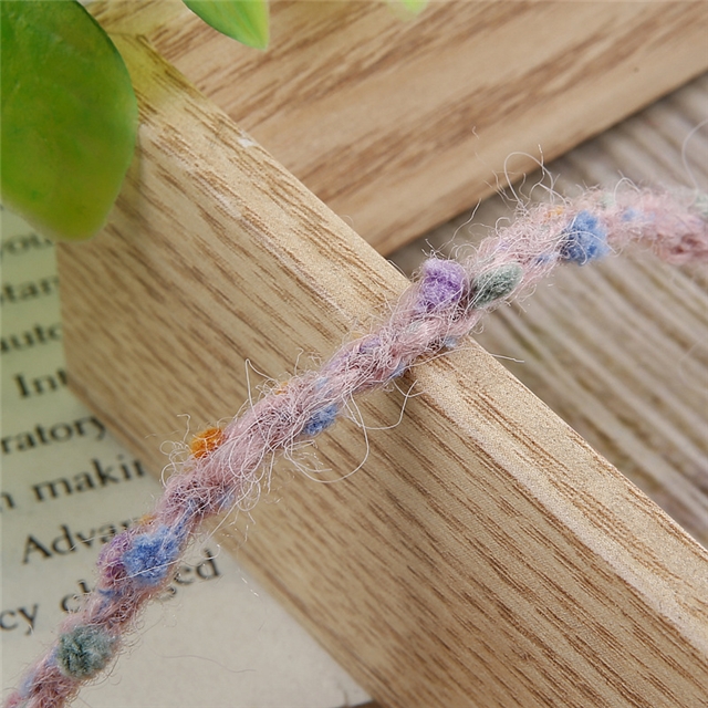 polyester rainbow bean plush ribbon