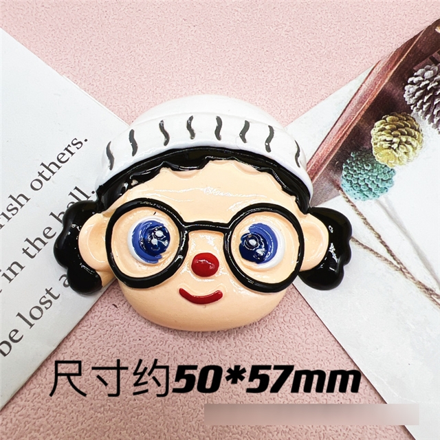 resin cartoon character series  large 3d resin accessories