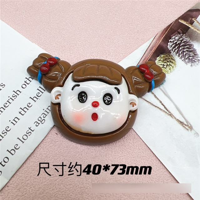 resin cartoon character series  large 3d resin accessories