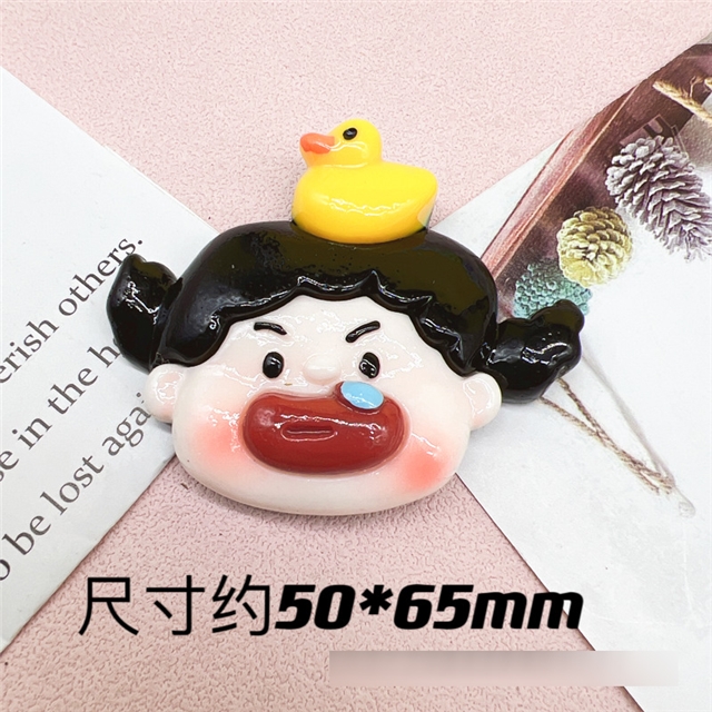 resin cartoon character series  large 3d resin accessories