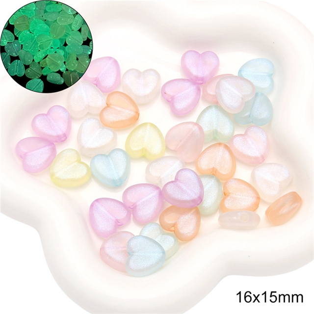 acrylic mixed iuminous jelly with fine shimmering mermaid and acrylic beads (20g/pack)