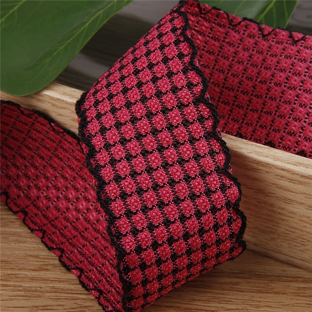 plaid moon ribbon