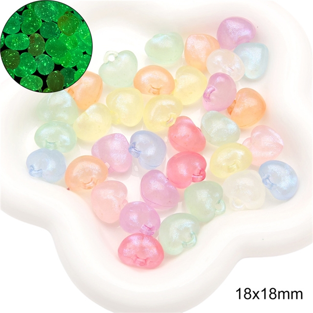 acrylic mixed iuminous jelly with fine shimmering mermaid and acrylic beads (20g/pack)