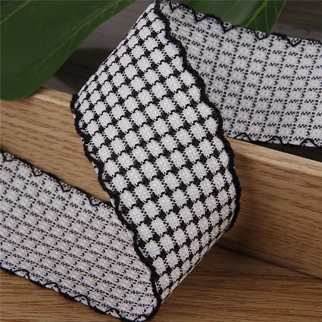 plaid moon ribbon