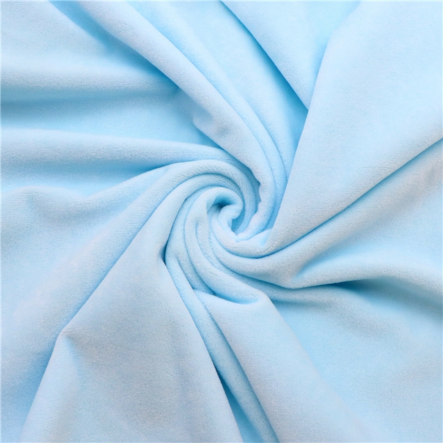 fabric plain color velvet fabric