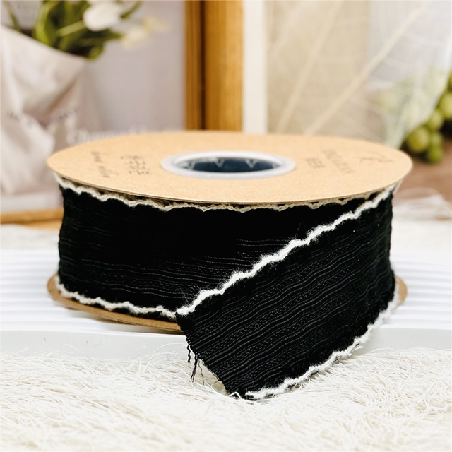 polyester bright patterned moon ribbon