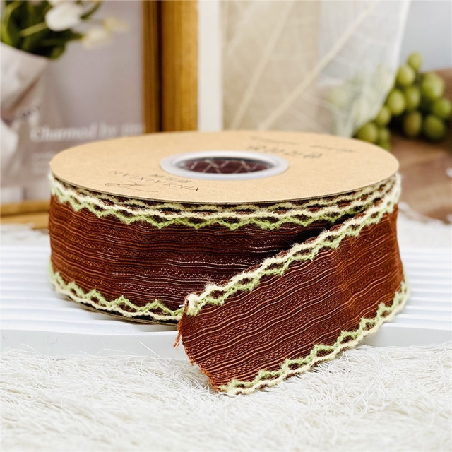 polyester bright patterned moon ribbon