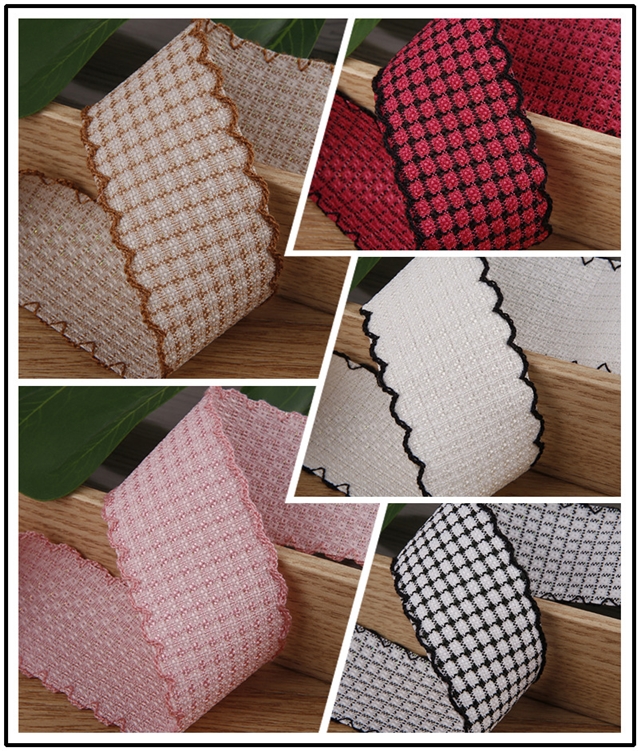 plaid moon ribbon