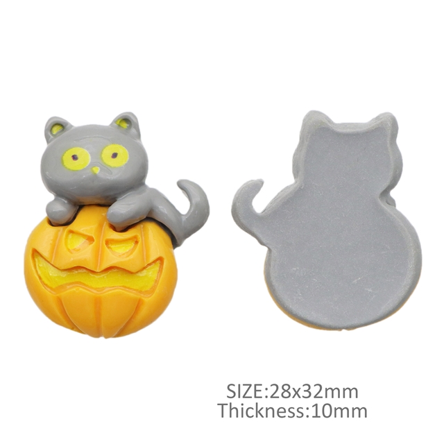 resin Halloween Series Pumpkin 3D Resin Accessories