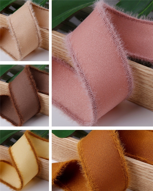 polyester matte polyester cotton velvet edge woven tape