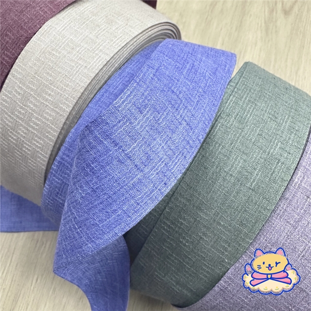 polyester plain cotton and linen belt