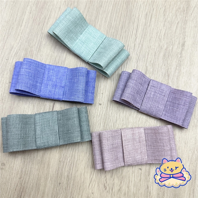 polyester plain cotton and linen belt
