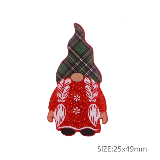 acrylic christmas series printed fine glitter acrylic