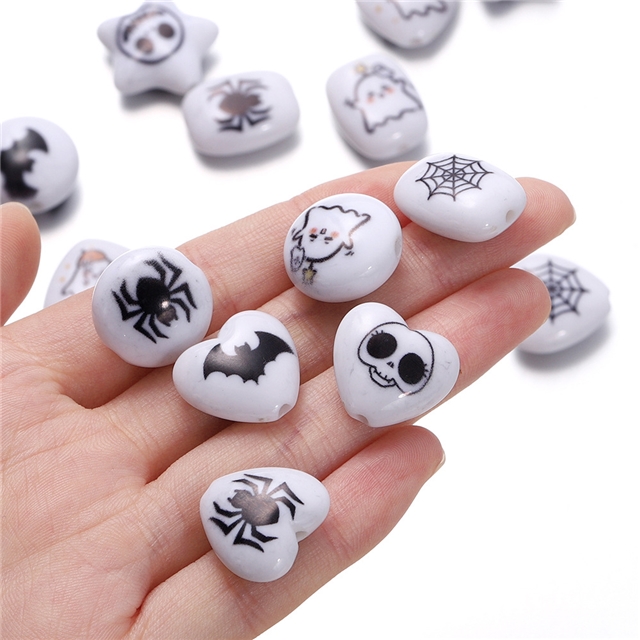 acrylic halloween acrylic beads