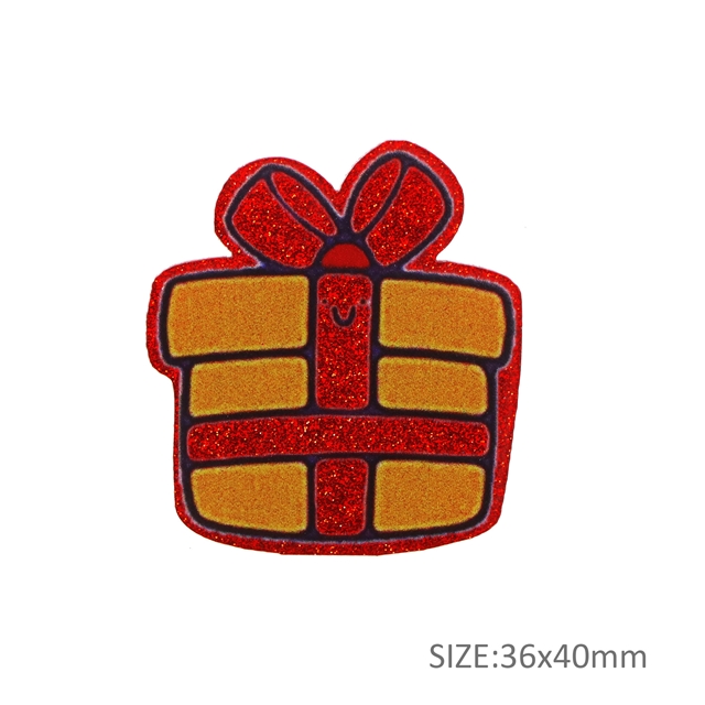 acrylic christmas series printed fine glitter acrylic