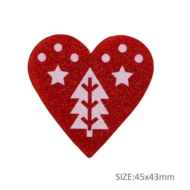 acrylic christmas series printed fine glitter acrylic