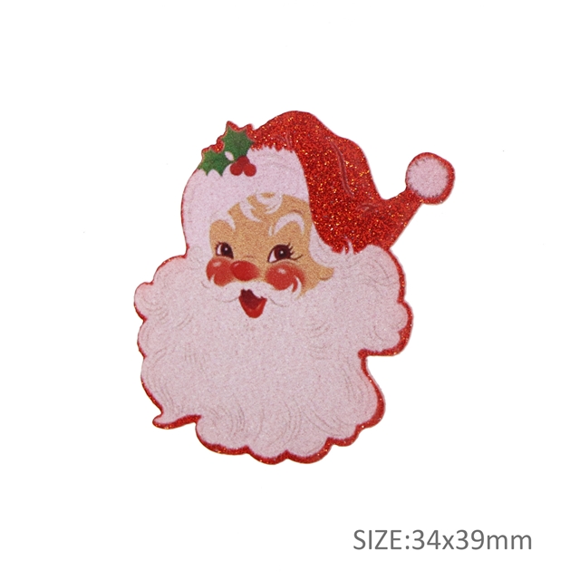 acrylic christmas series printed fine glitter acrylic