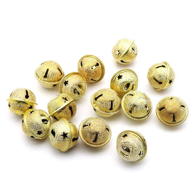 metal matte metal snowflake bell
