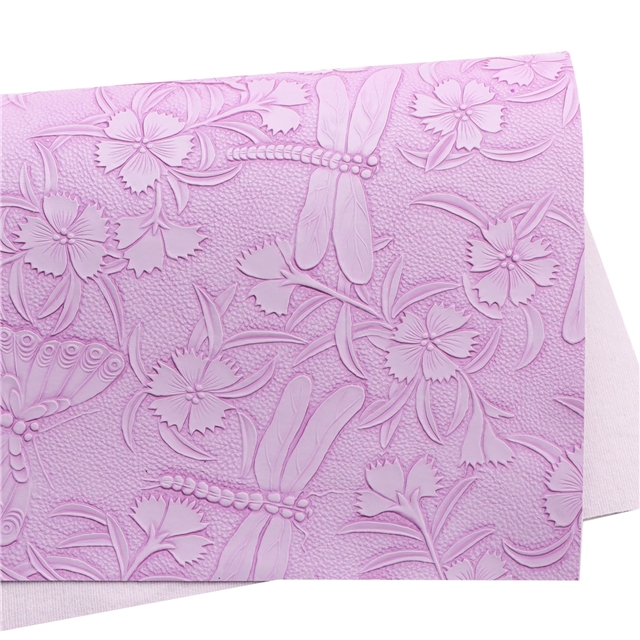 synthetic leather plain color butterfly dragonfly flower faux leather 30*135cm(11.8*53.1