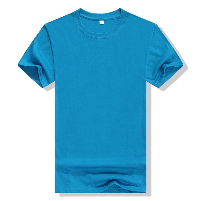 combed cotton combed cotton round neck t-shirt