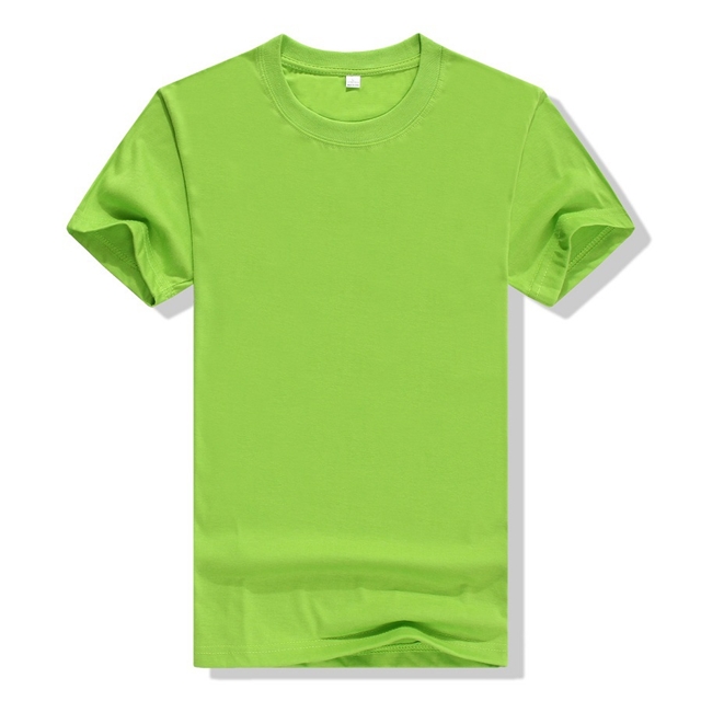 combed cotton combed cotton round neck t-shirt