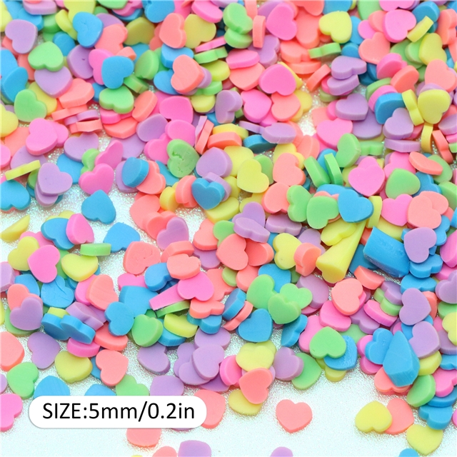 soft glue soft ceramic nail patch jewelry(20g/pack) flat love