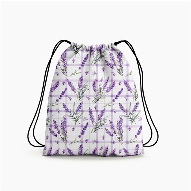polyester cotton lavender series polyester cotton fabric set (5 pcs/set)