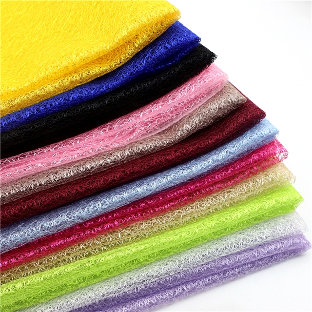chaotic web spider web hollow mesh fabric