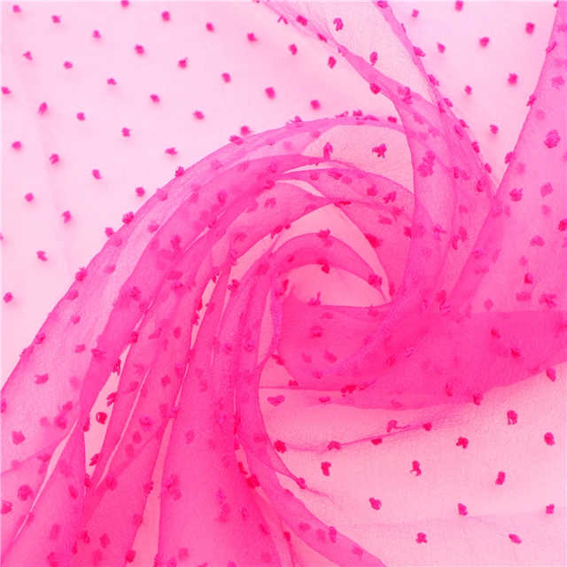 velvet dots mesh fabric 2#,50*150cm(19.7*59.1