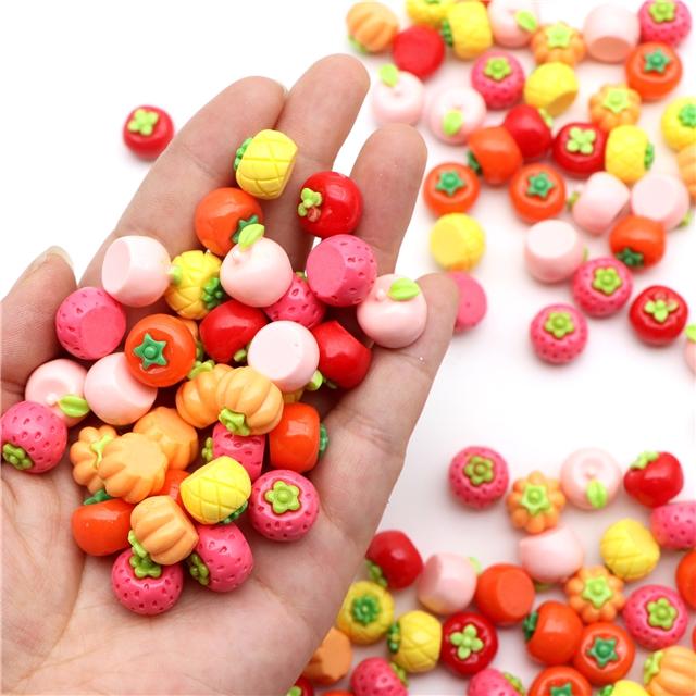 resin simulated food toys fruits and vegetables 3d resin accessories