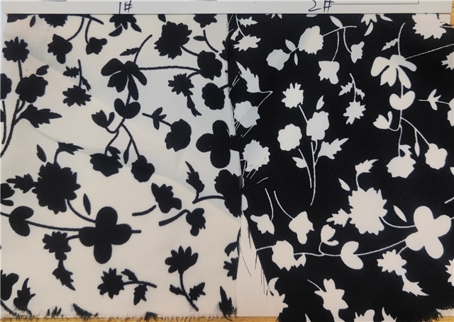 floral print chiffon fabric