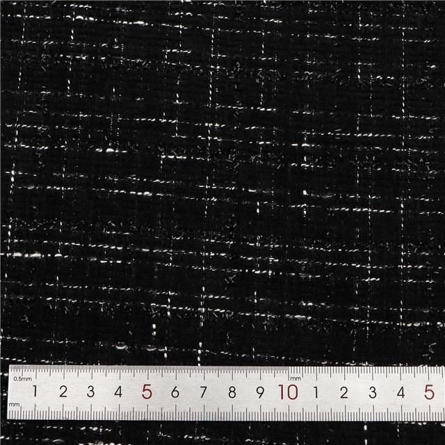 woolen bright silk woven small fragrant fabric