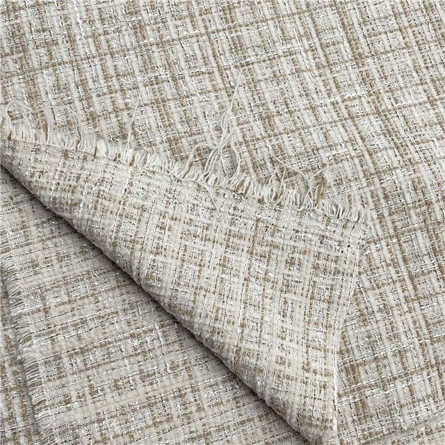woolen bright silk woven small fragrant fabric