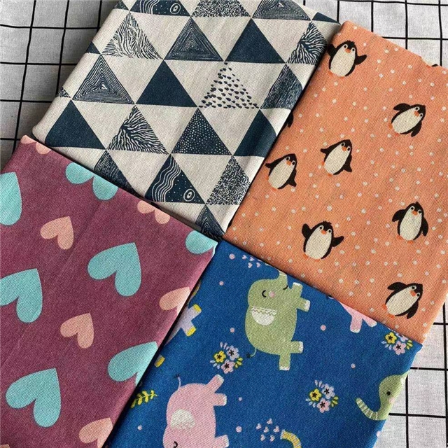 printed linen fabric