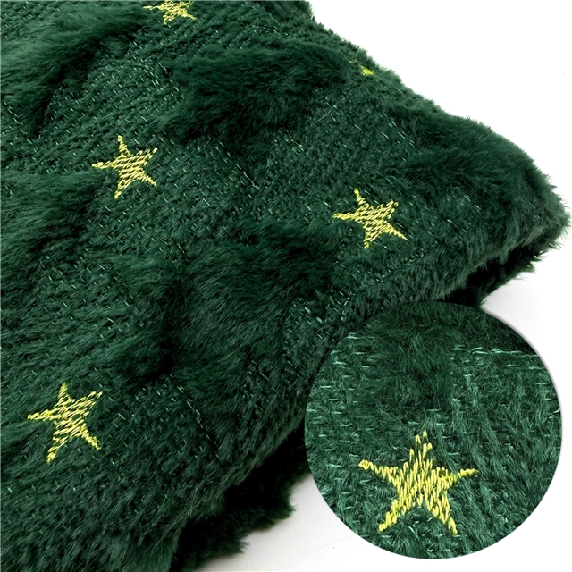 christmas tree velvet fabric