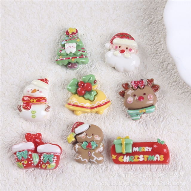 resin Christmas 3d resin accessories