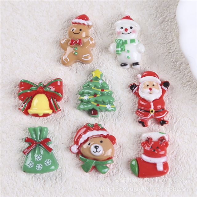 resin Christmas 3d resin accessories