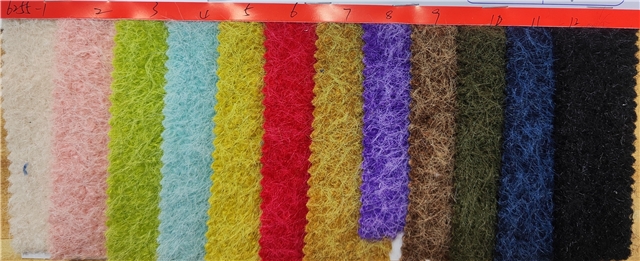 looped woolen fabric