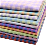 plaid polyester Yarn dyed fabric