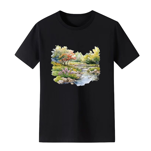 cotton Iron On Transfer Stickers and T-shirts