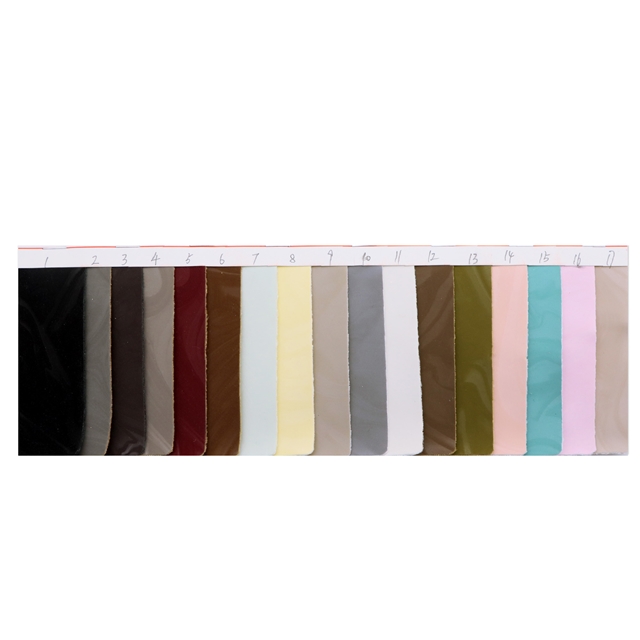 synthetic leather plain water ripple resistant to scratching faux leather