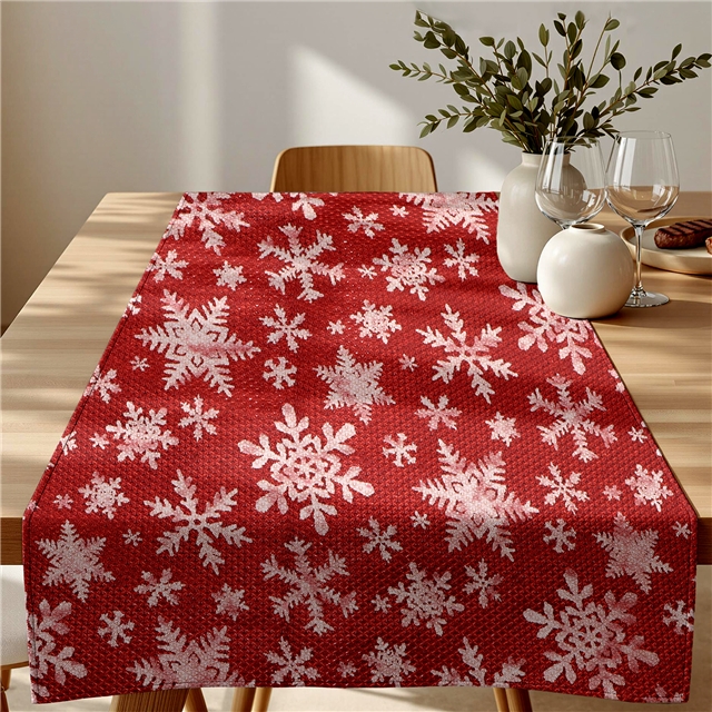 bright silk christmas snowflake ink printing plush bottom fabric