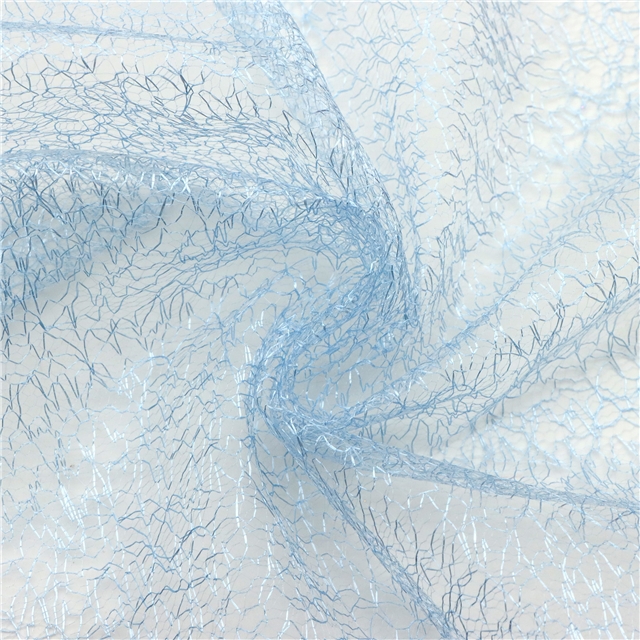 chaotic web spider web hollow mesh fabric