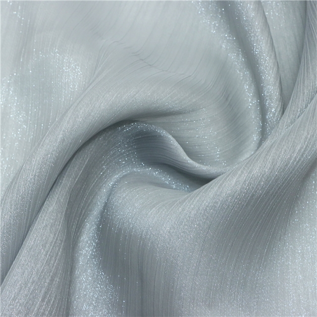 plain flash organza fabric